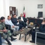 بازدید و دیدار مدیرکل منابع طبیعی لرستان با فرمانده و کارکنان یگان حفاظت