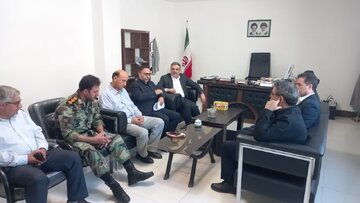 بازدید و دیدار مدیرکل منابع طبیعی لرستان با فرمانده و کارکنان یگان حفاظت