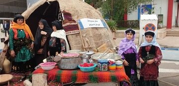 معرفی ظرفیتهای روستایی قزوین در نمایشگاه عشایر تهران