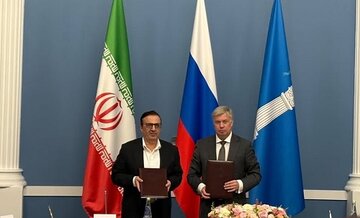 پیش نویس تفاهم نامه توسعه همکاری‌ میان استان های قزوین و اولیانوفسک امضا شد