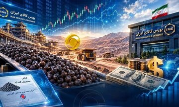 گشایش انبار گندله گهرزمین در بورس کالا