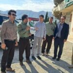 بازدید هیئت دانشگاه لرستان و اداره‌کل منابع طبیعی استان از حوزه آبخیز قلعه‌نصیر معمولان