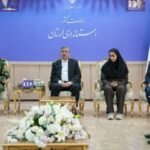 تجلیل استاندار لرستان از غزل فتحی