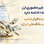خرید غیرحضوری ارز در «بله» ادامه دارد / دریافت دلار از شعب منتخب بانک ملی ایران