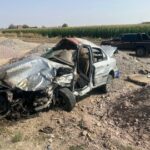 واژگونی سمند  در جاده ارومیه تبریز، ۲ فوتی برجای گذاشت